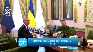 Stoltenberg : L'Ukraine peut attaquer la Russie.