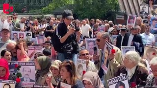 Cumartesi insanı Mikail Kırbayır 'Kayıp' ağabeyinin akıbetini Galatasaray Meydanı'nda sordu | Haber: Ezgi Yıldız
