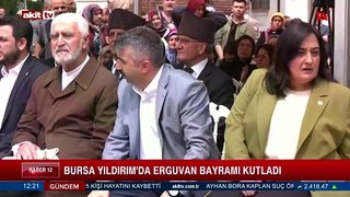 Bursa Yıldırım'da Erguvan bayramı kutladı