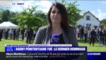 Fourgon attaqué dans l'Eure: un dernier hommage à Arnaud Garcia, l'un des agents pénitentiaires tués, a lieu dans le Calvados