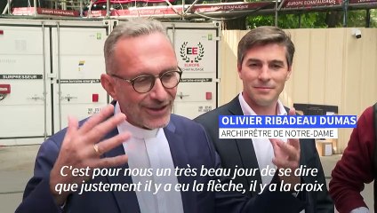 Notre-Dame de Paris: la cathédrale retrouve sa croix du chevet