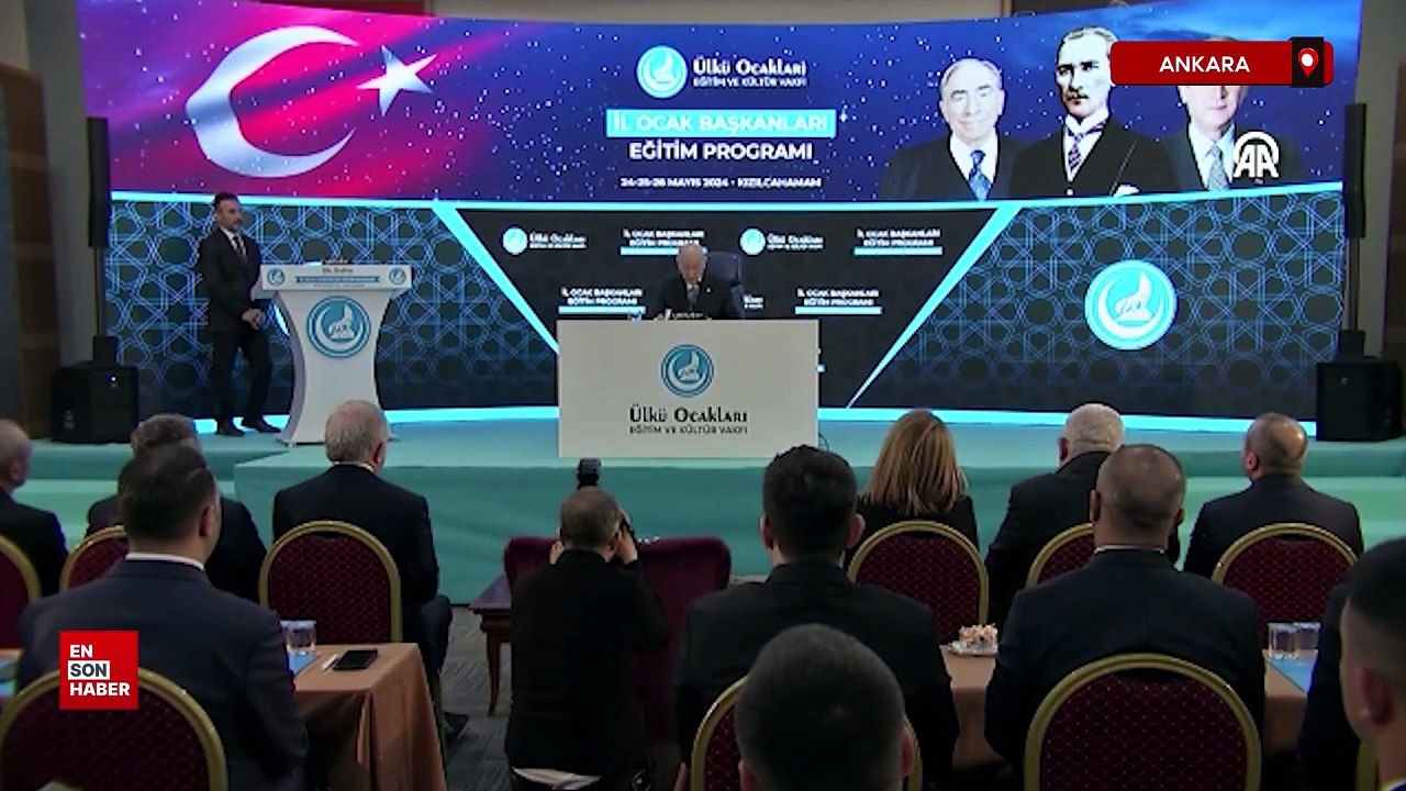 Bahçeli: Ne Milliyetçi Hareket Partisi ne de Ülkü Ocakları, kum torbası olamaz