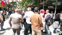 Adalet Nöbeti'ndeki depremzedelere polis müdahalesi: Ölen evladının fotoğrafını elinden çekip aldılar