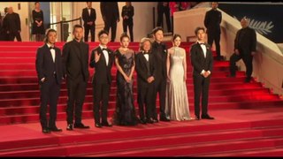 Cannes, red carpet per il cast del film cinese 