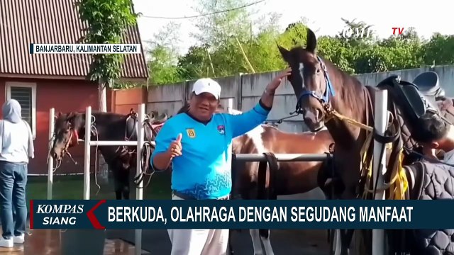 Berkuda Ternyata Olahraga dengan Segudang Manfaat, Begini Cara Kota Banjarbaru Berlatih