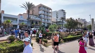 Cinco heridos en el derrumbe de Playa de Palma continúan ingresados