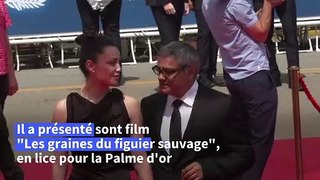 Symbole de liberté, l'Iranien Rasoulof ovationné à Cannes