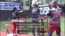 Momen Titiek Soeharto Ikut Lomba Menembak Danjen Kopassus di Sukoharjo