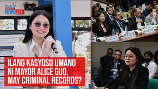 Ilang kasyoso umano ni Mayor Alice Guo, may criminal records? | GMA Integrated Newsfeed