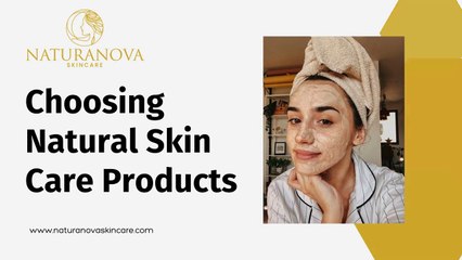 all natural skin care products