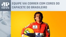 Ex-escuderia de Ayrton Senna presta homenagem ao piloto