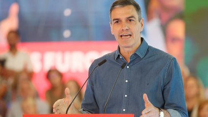 Sánchez: "Feijóo no juega en el equipo de España"