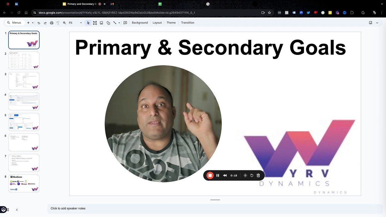 Google Ads: Primary & Secondary Goals Strategy