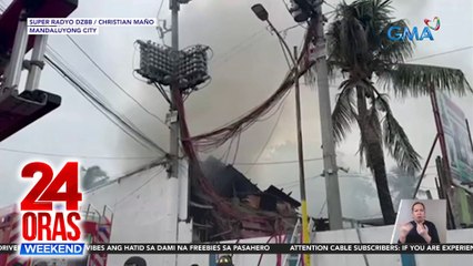 25 bahay, nasunog sa Brgy. Addition Hills; 150 residente, apektado | 24 Oras Weekend