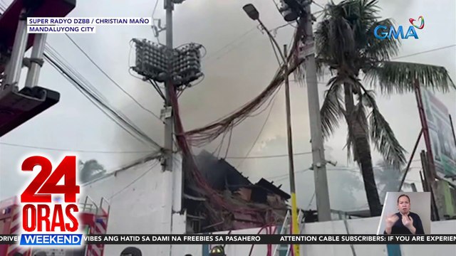 25 bahay, nasunog sa Brgy. Addition Hills; 150 residente, apektado | 24 Oras Weekend