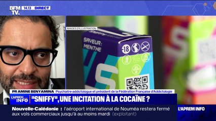 Poudre à sniffer: "C'est la symbolique de la cocaïne qui est vendue là-dedans" affirme Pr Amine Benyamina, psychiatre et addictologue