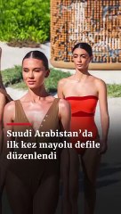 Suudi Arabistan'da, ülke tarihinde ilk kez "mayo defilesi" düzenlendi