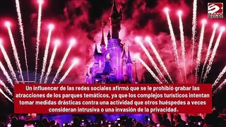Disneyland 'prohíbe filmar y transmitir' en ciertas atracciones