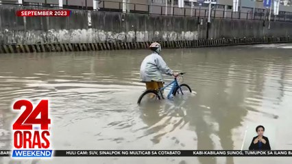 50-year drainage masterplan project ng MMDA, nagpapatuloy; pondo, aprubado na sa World Bank | 24 Oras Weekend