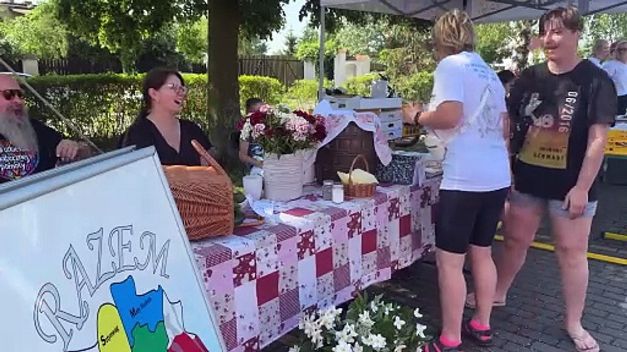 Bieg Jana Pawła II w Gminie Grudziadz