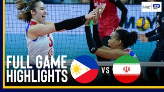 AVC Game Highlights: Alas Pilipinas storm into semis with sweep of Iran