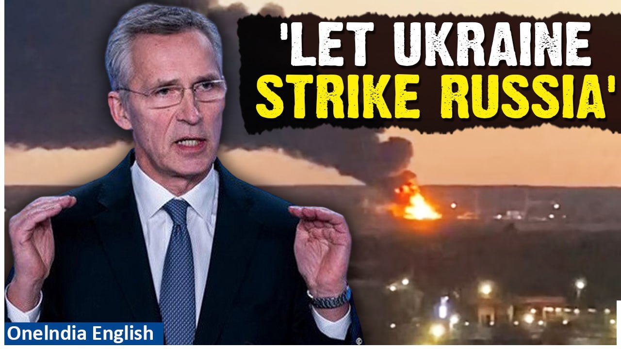 NATO Chief Urges Ukraine to Strike Russia with Western Arms - Moscow Dismisses Alleged Restrictions