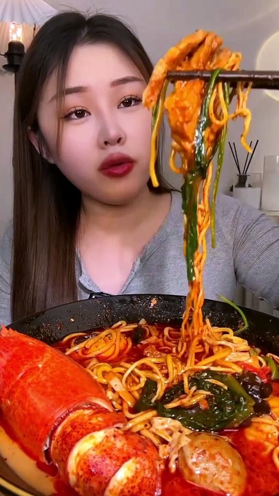 ASMR MUKBANG spicy Pork Bellly Soothing Sounds While Enjoying Delicious 먹방 모음이 팅쇼 리얼 사운드
