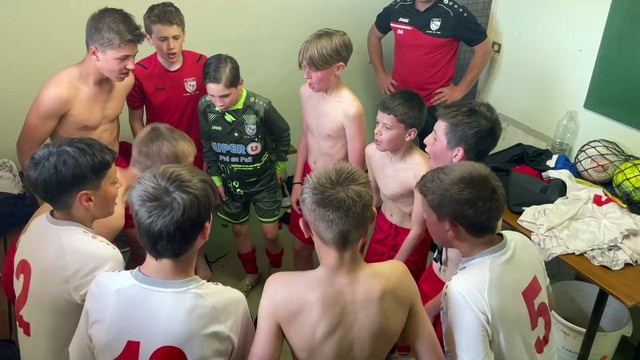 La victoire pour le dernier match de la saison des u13 A