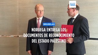 Noruega hace oficial su histórico reconocimiento del Estado palestino