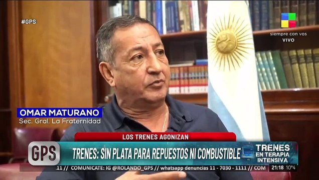 Omar Maturano adelantó medidas de fuerza para el jueves 30 de mayo: El gobierno responde de mala manera a nuestros planteos