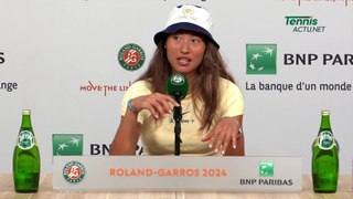 Tennis - Roland-Garros 2024 -  Qinwen Zheng  : 