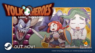 Yolk Heroes A Long Tamago Official Launch Trailer