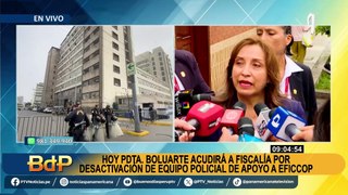 Dina Boluarte declarará en la Fiscalía sobre desactivación de equipo policial que apoyaba al Eficcop