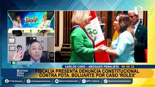 Carlos Cano sobre denuncia constitucional contra Dina Boluarte: 