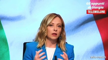 Redditometro, Meloni: puntava a sanare una situazione pericolosa