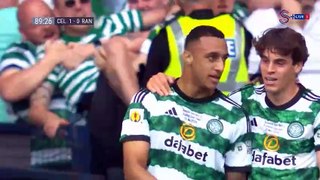 Celtic, 90. dakikada bulduğu golle İskoçya Kupası'nın sahibi oldu.