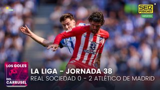 Los goles del Real Sociedad 0 - 2 Atlético | El Atleti cierra el año con victoria