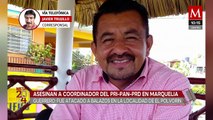 Asesinan a coordinador del PRI-PAN-PRD en Marquelia, Guerrero