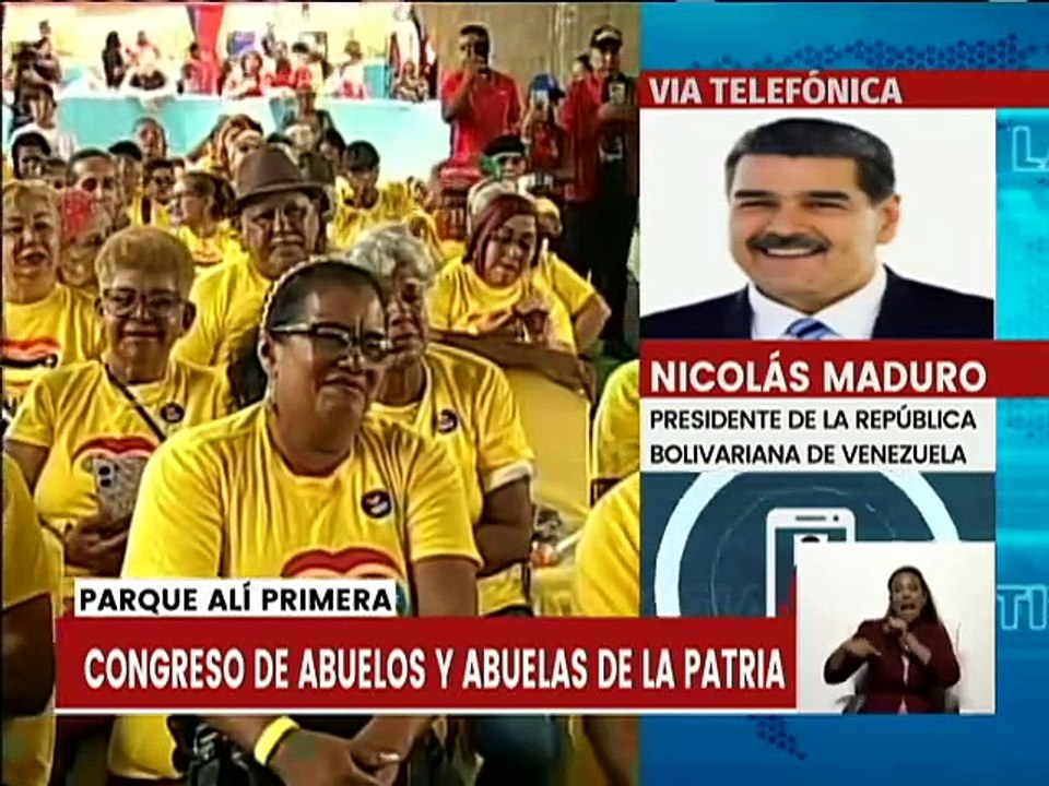 Pdte. Nicolás Maduro expresó su amor y compromiso a los abuelos y abuelas de la patria