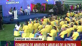 Inicia el Congreso de Abuelos y Abuelas de la Patria capítulo Caracas en el parque Alí Primera