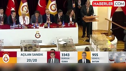 Yeniden başkan seçilen Dursun Özbek: Asıl kutlamalar Konya'da olacak