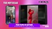 Peso Pluma es captado en bastidores del show de 'Anitta'