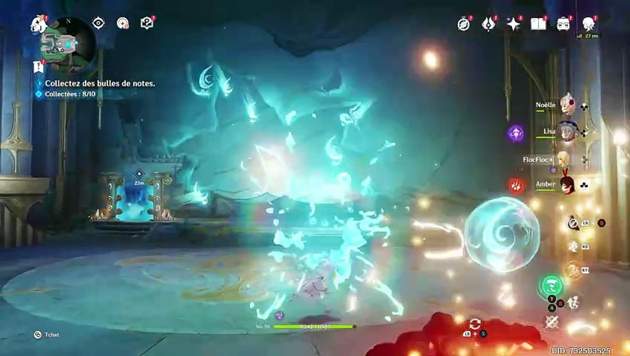Genshin Impact Odyssée sur Mur