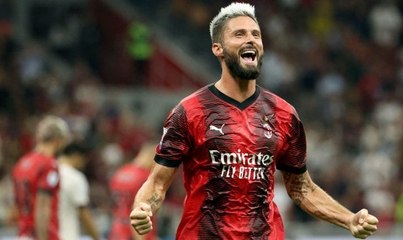 Vidéo : Giroud marque un superbe but acrobatique pour son dernier match à Milan