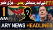 ARY News 1 AM Prime Time Headlines 26th May 2024 | PTI leader Aamir Mughal release from Jail