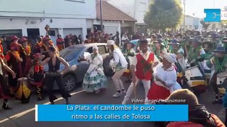 La Plata: el candombe le puso ritmo a las calles de Tolosa