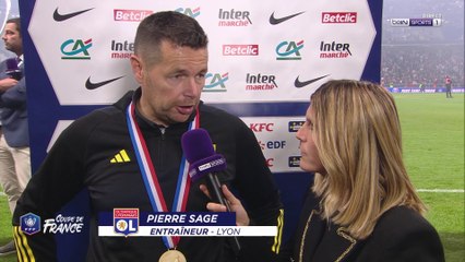 Coupe de France - Sage : "Déçu de ne pas avoir ramené la joie sur les visages des joueurs et des supporters"