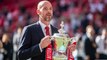 Ten Hag snaps at reporter after FA Cup win