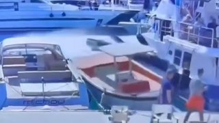 F1 2024 Monaco Qualifying Port Boat Crash