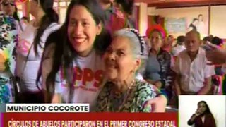 Yaracuy | Abuelos y Abuelas de la Patria participan en el congreso estadal del mcpio. Cocorote